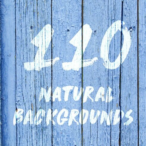 110 Natural Backgrounds cover image.