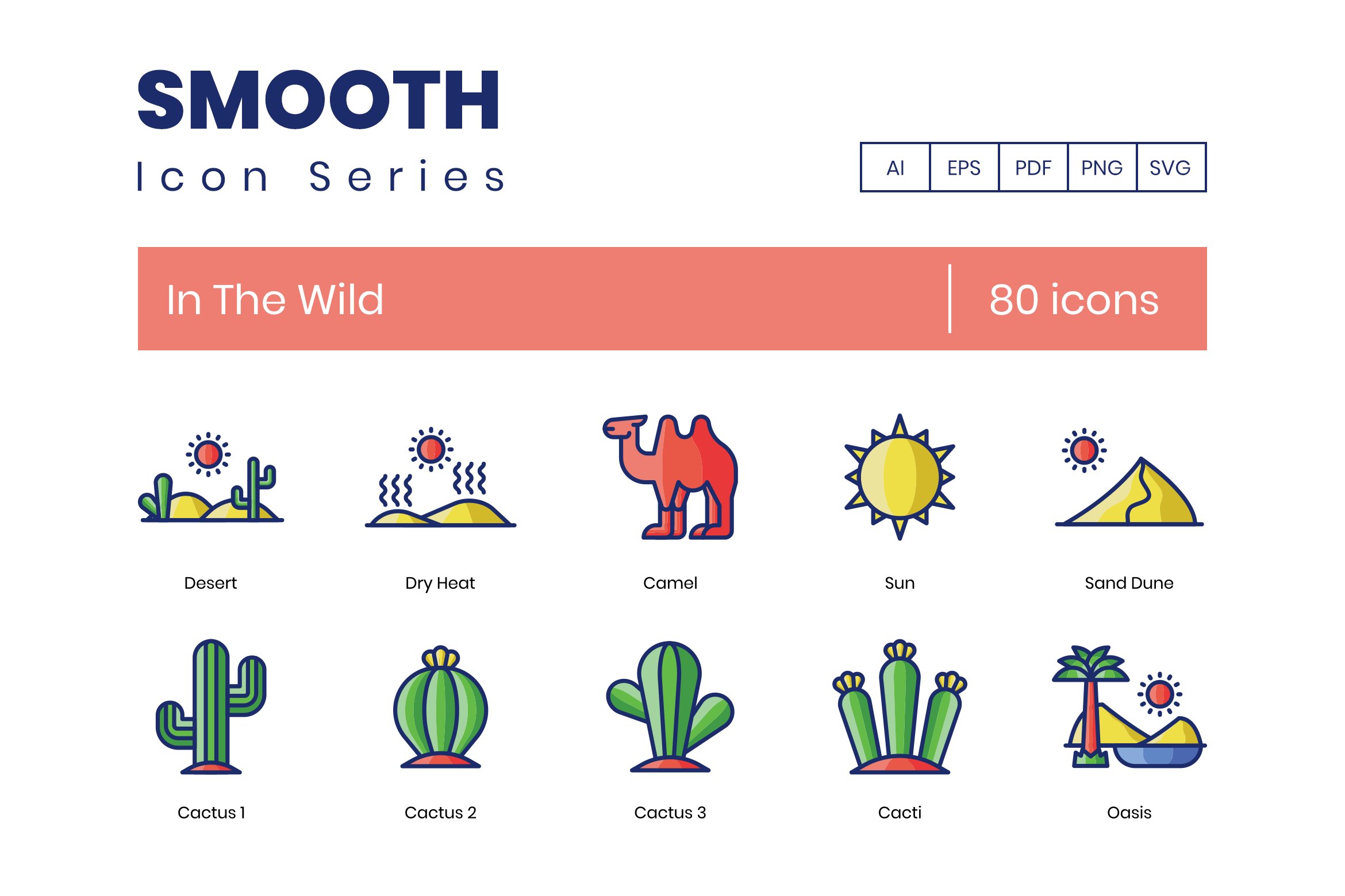 80 In The Wild Icons | Smooth cover image.