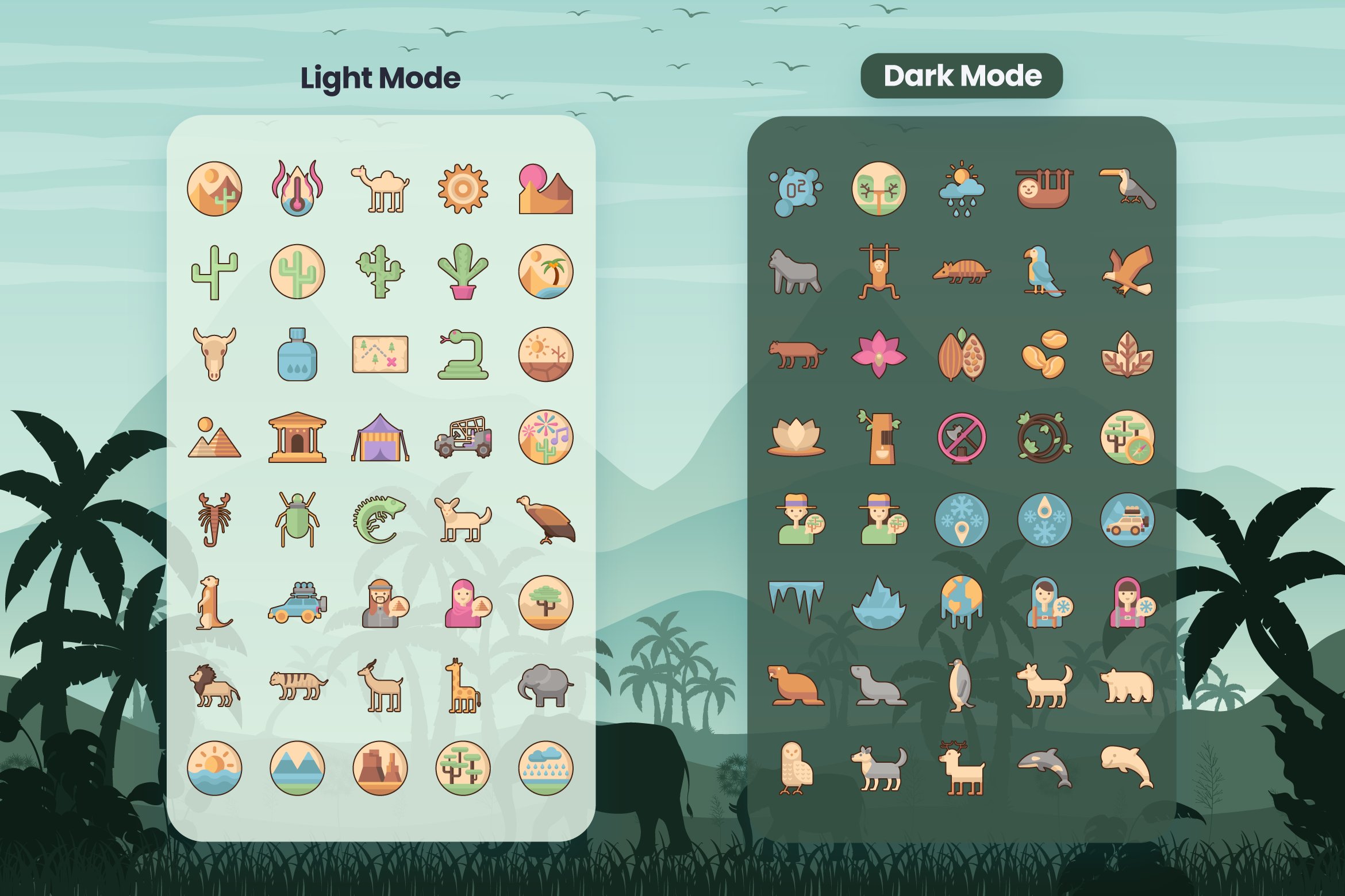 80 In The Wild Icons | Soothe preview image.