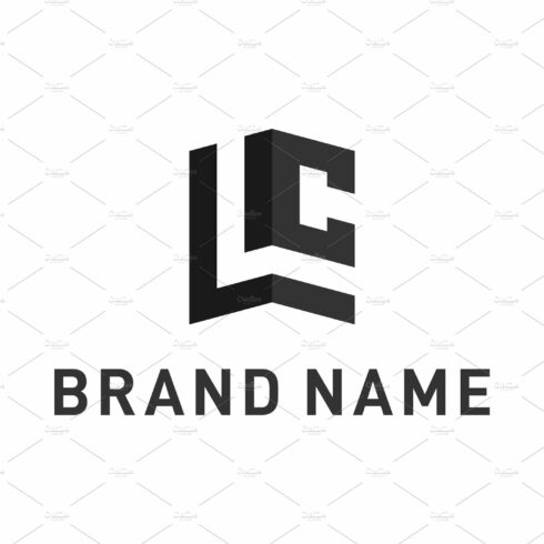 Initial LC Monogram Logo Design cover image.