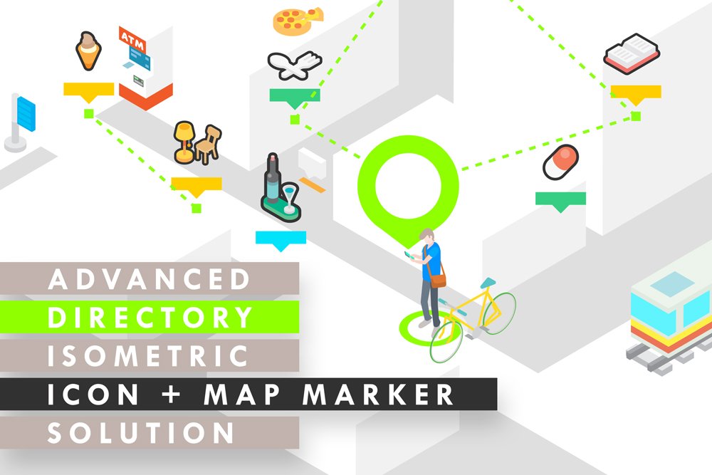 Isometric Map Icon Solution cover image.