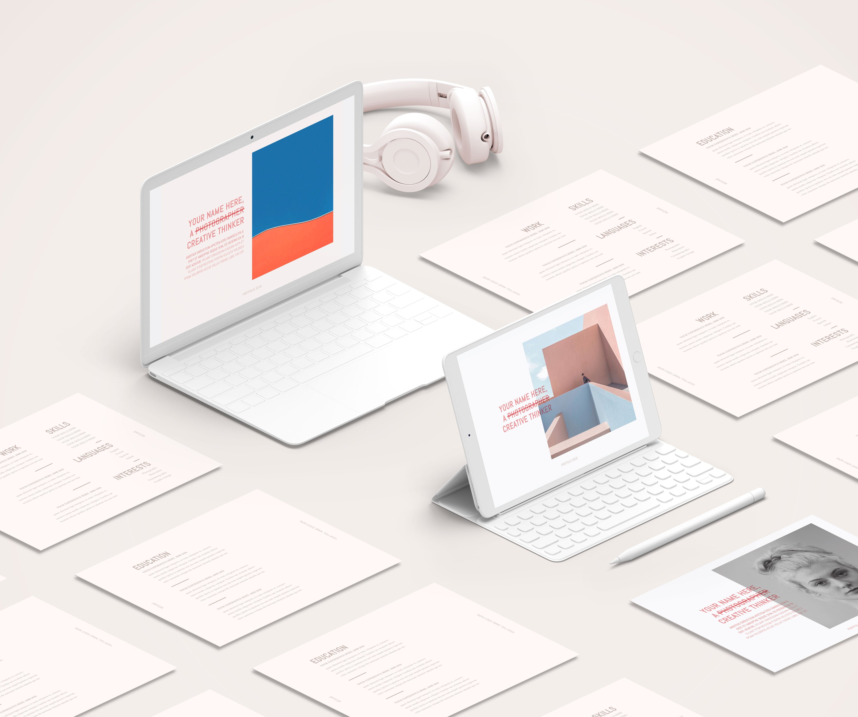 isometric resume 490