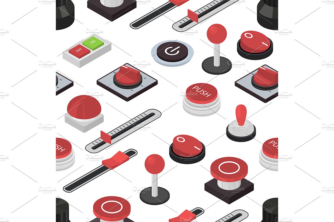 isometric buttons 04 similarcm 274