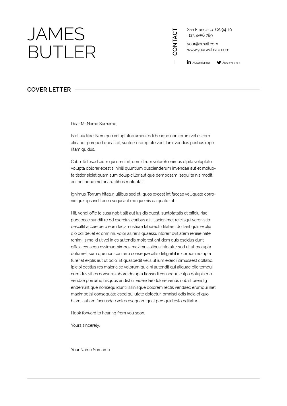 james cover letter 873
