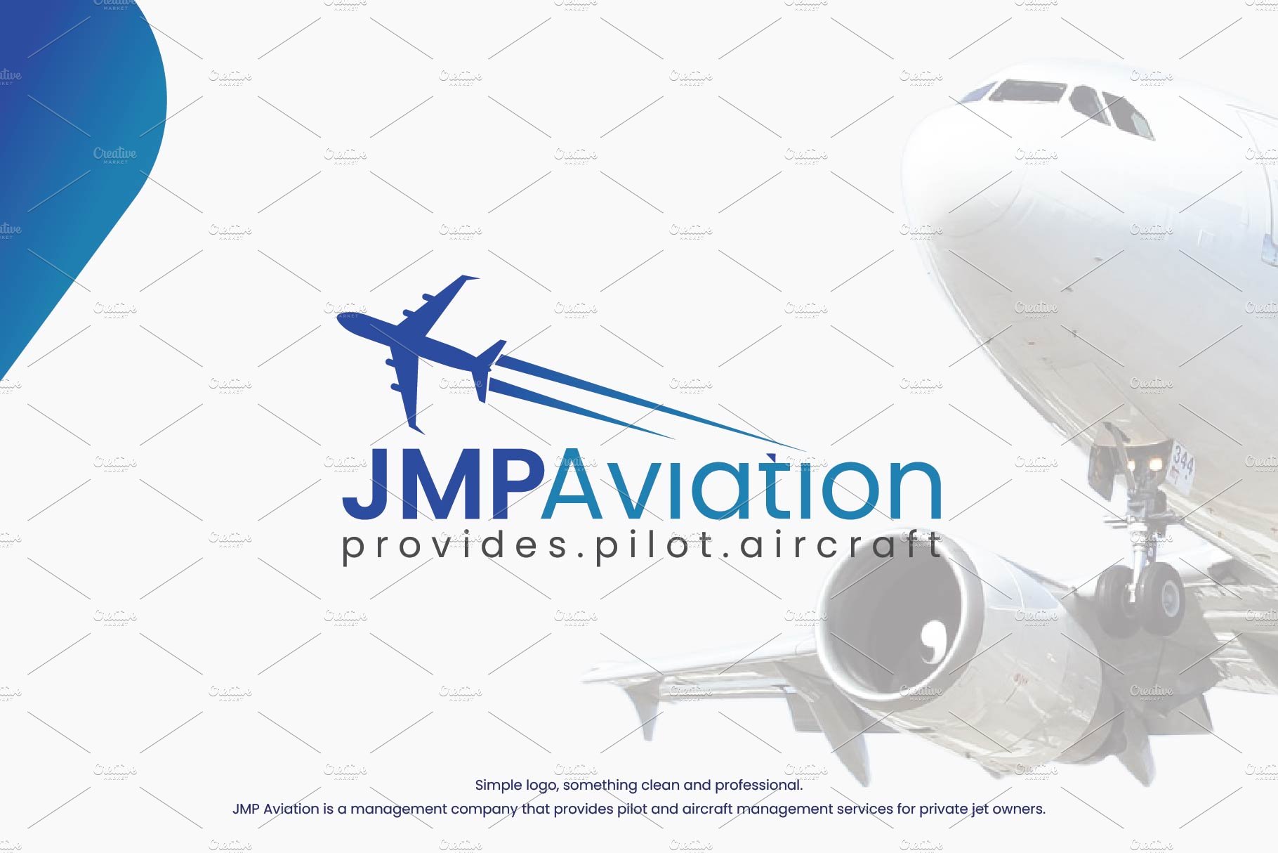 Aviation | Pilot | Airplane Logo preview image.