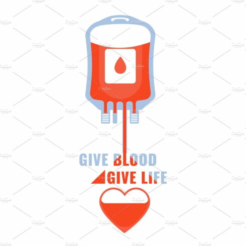 Blood donation, give blood, safe cover image.