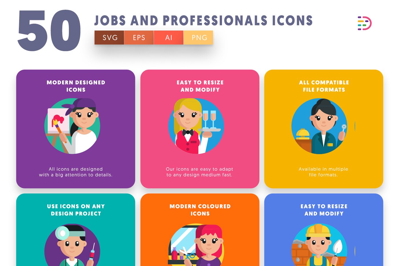 jobandprofessionals icons cover 5 286