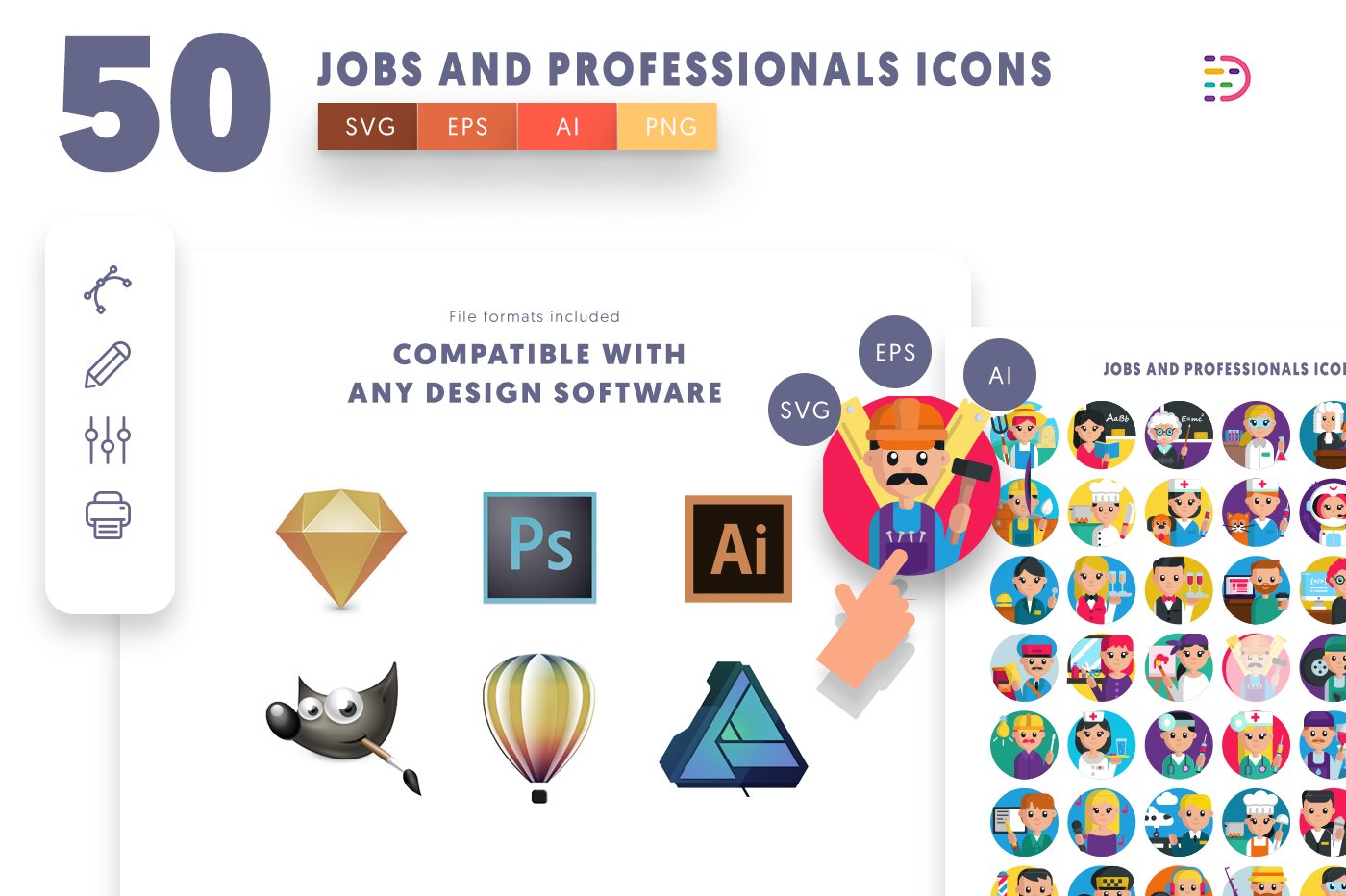 jobandprofessionals icons cover 8 67