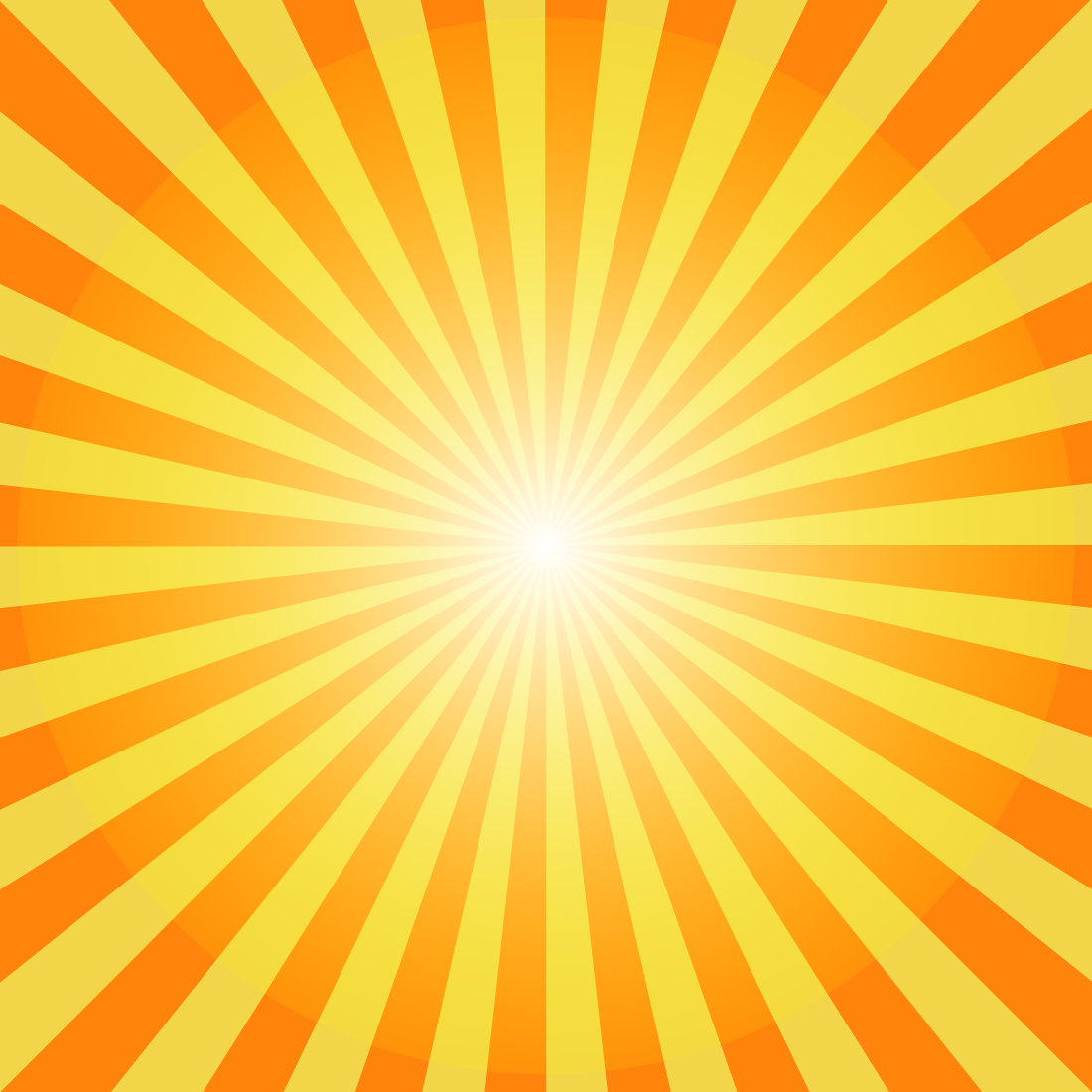 Yellow Abstract Sun Burst Background cover image.