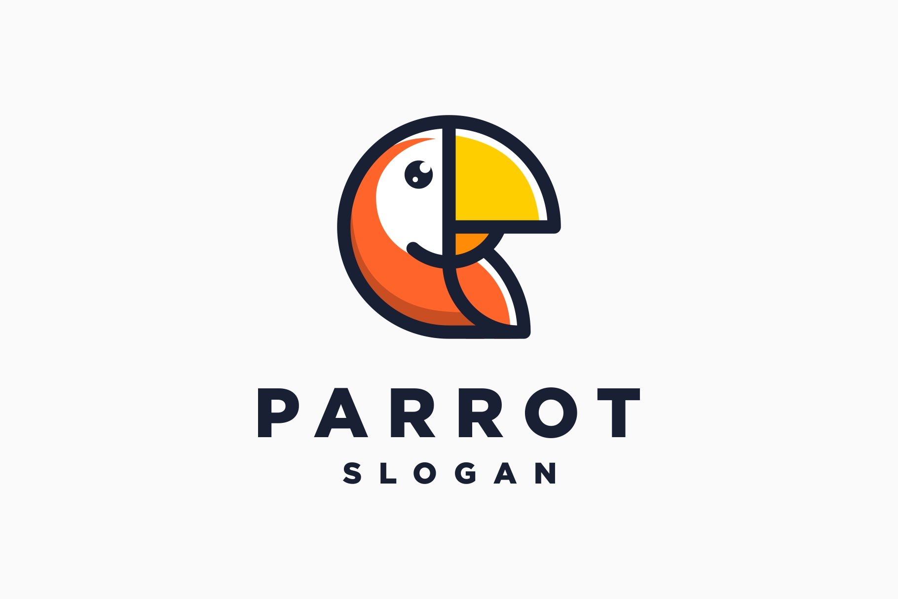 Cute Mascot Parrot Macaw Bird Logo cover image.