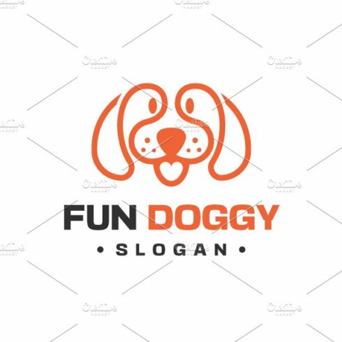 Dog Logo Template cover image.