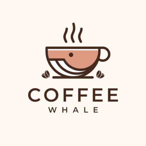 Coffee Whale Creative Logo cover image.
