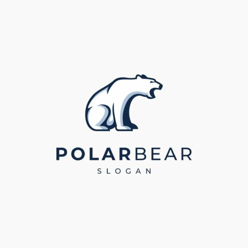 Polar Bear Arctic Wildlife Logo cover image.