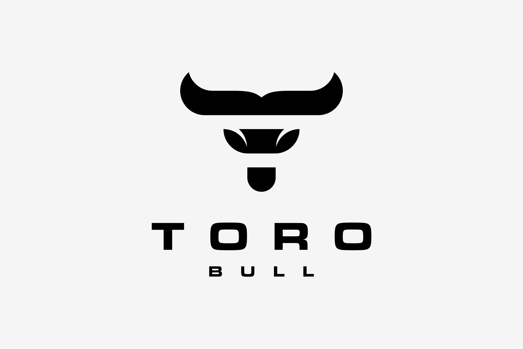 Letter T Head Bull Mascot Logo cover image.