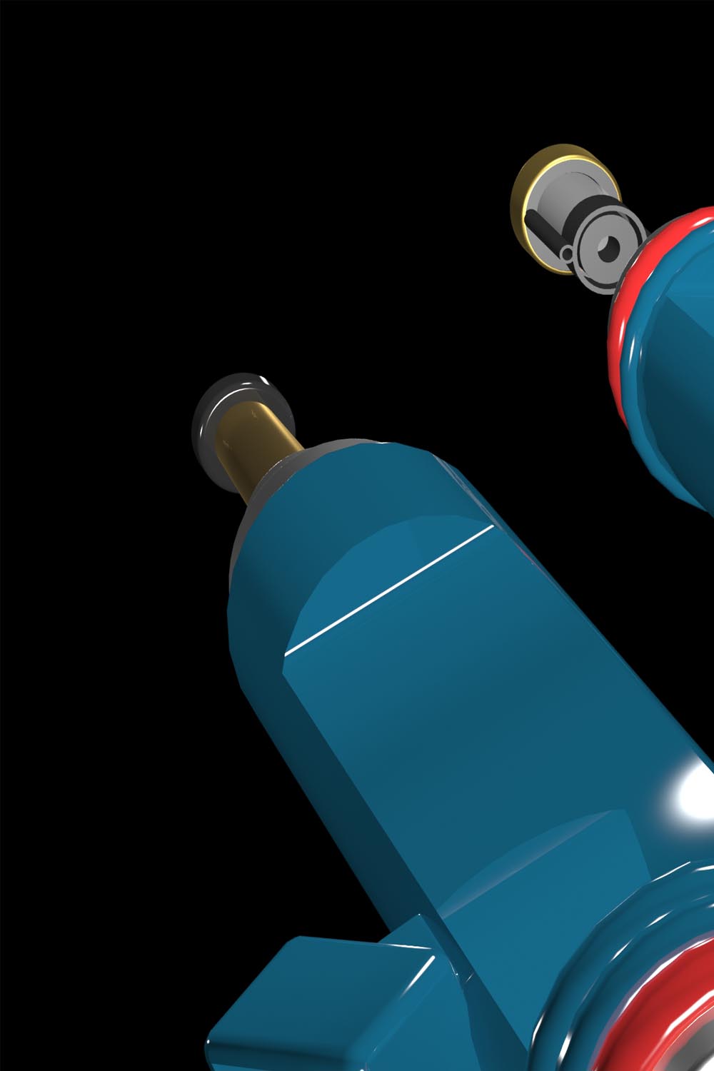 fuel injector for automobile 3d illustration pinterest preview image.