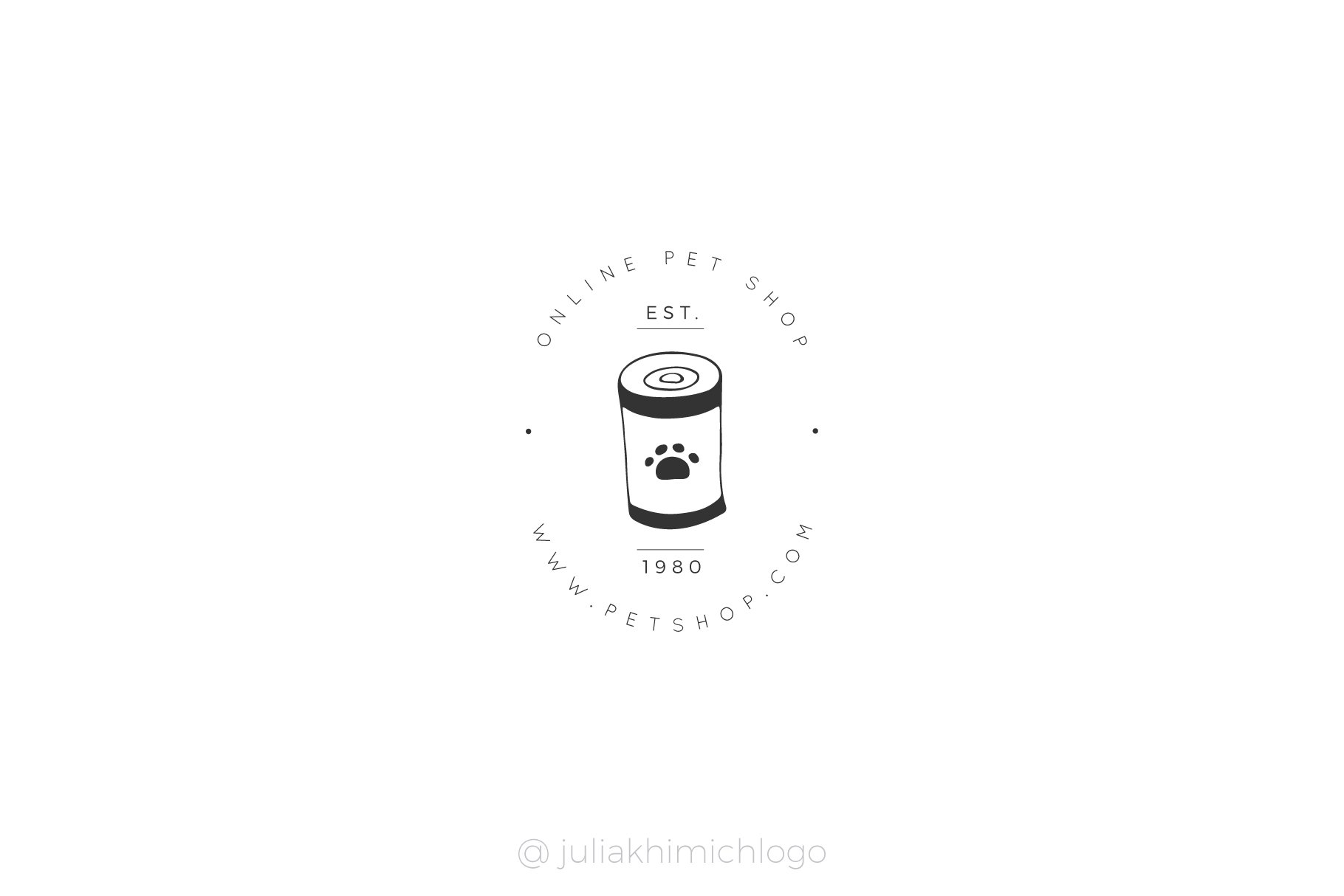 julia khihmic logo pack vol.3 pets logo preview 9 430