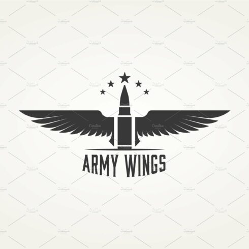 Army wings badge with bullet logo cover image.