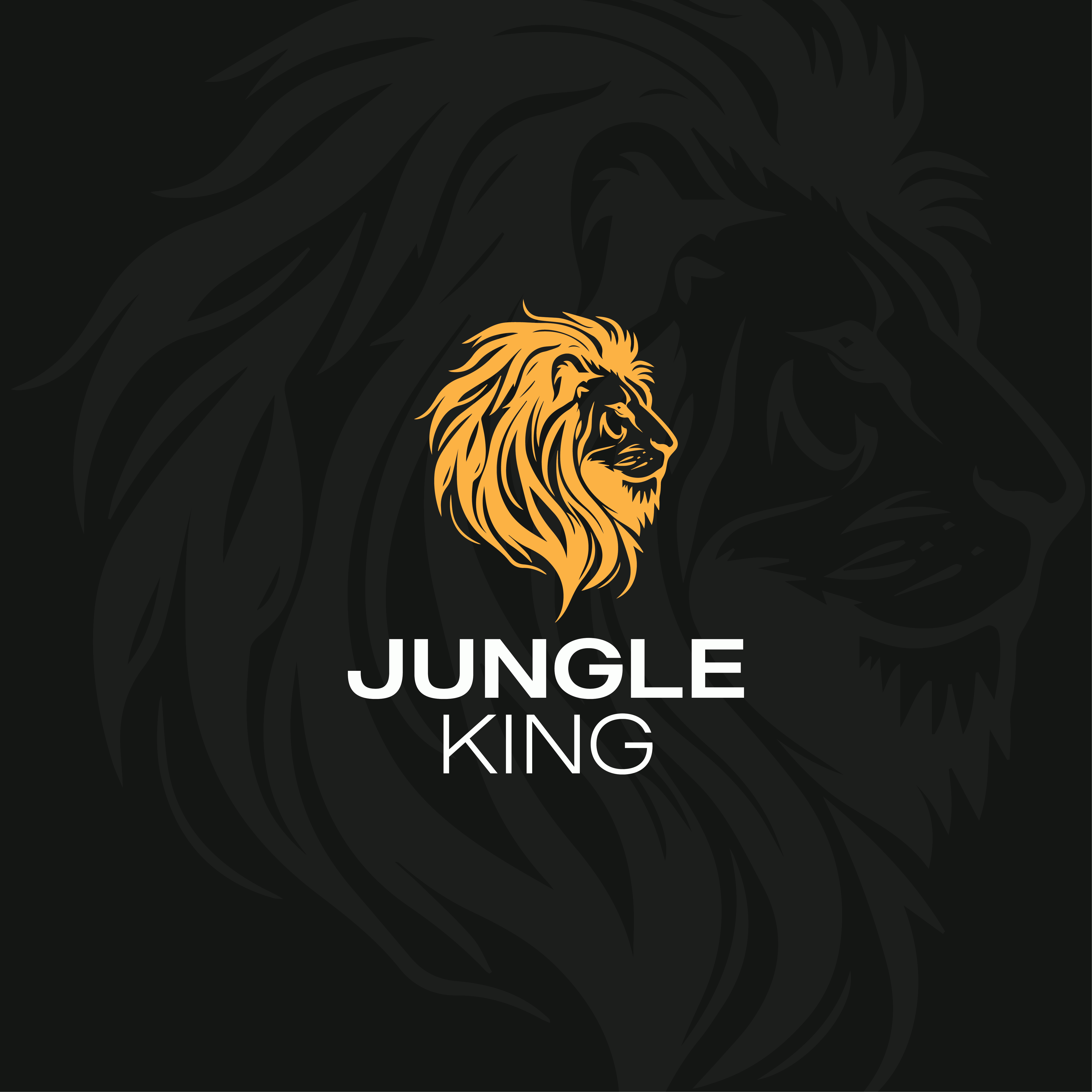 LION LOGO - JUNGLE KING cover image.