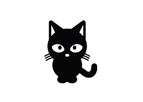 Cute cats icon pack bundle lineart template Vector Image