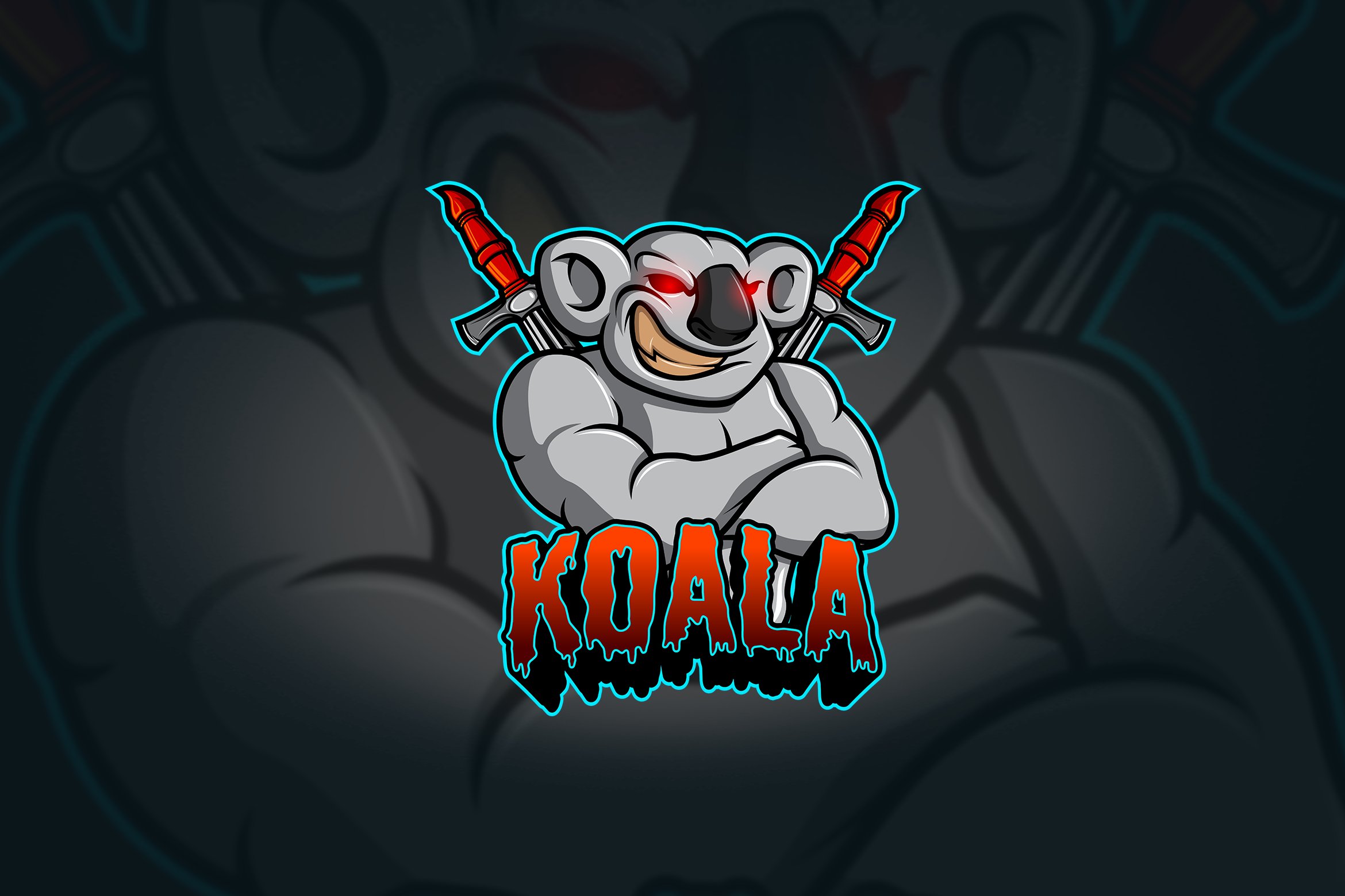 Koala - Mascot & Esport Logo cover image.