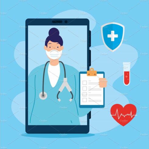 telemedicine technology with doctor cover image.