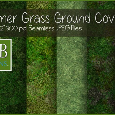 Seamless Summer Grass Ground Cover cover image.