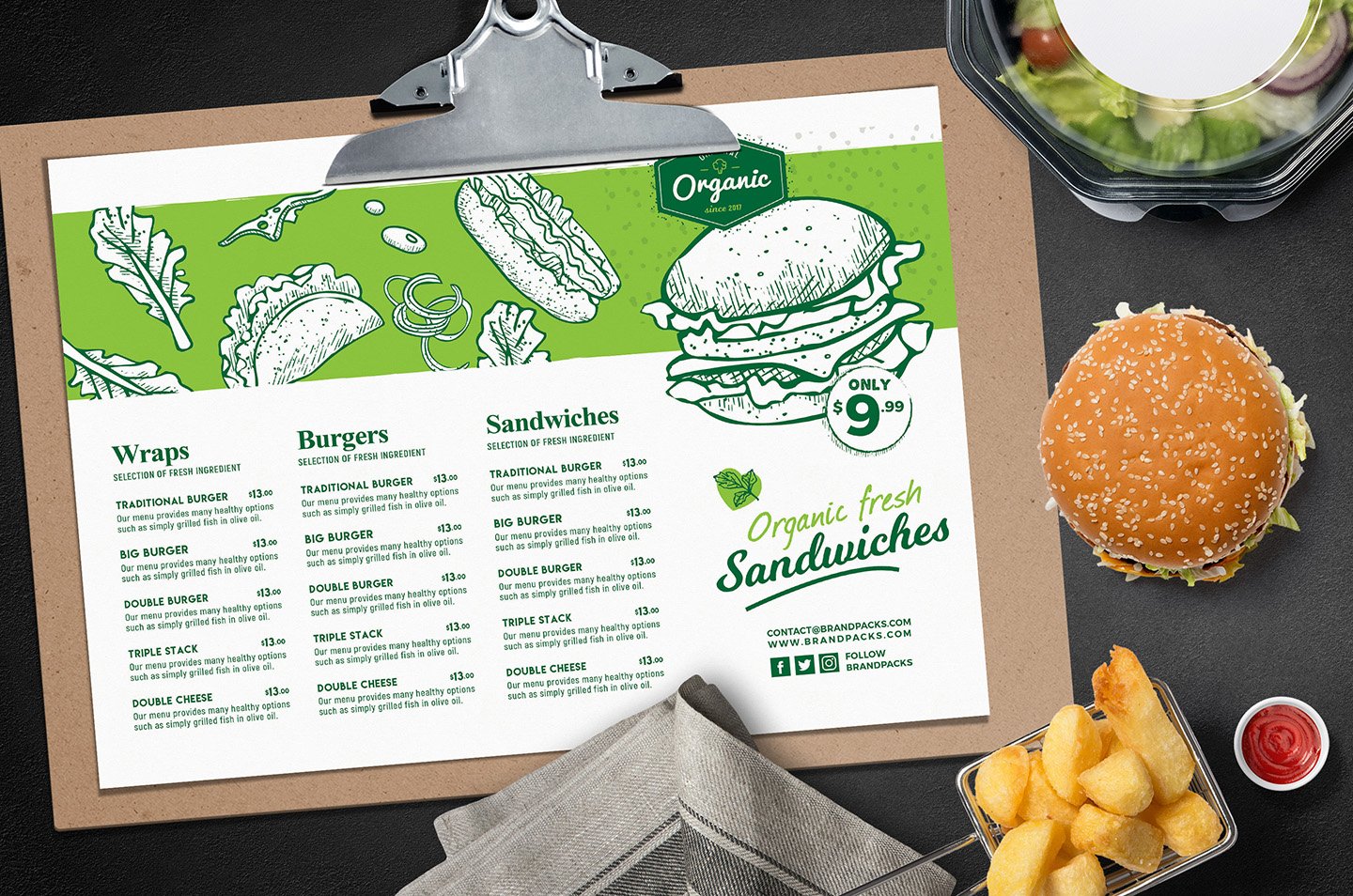 landscape burger menu template 4 997