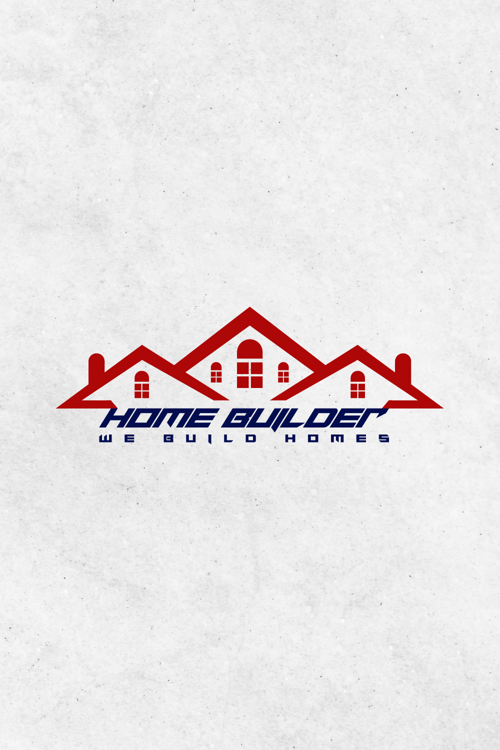 Home Builder Logo pinterest preview image.
