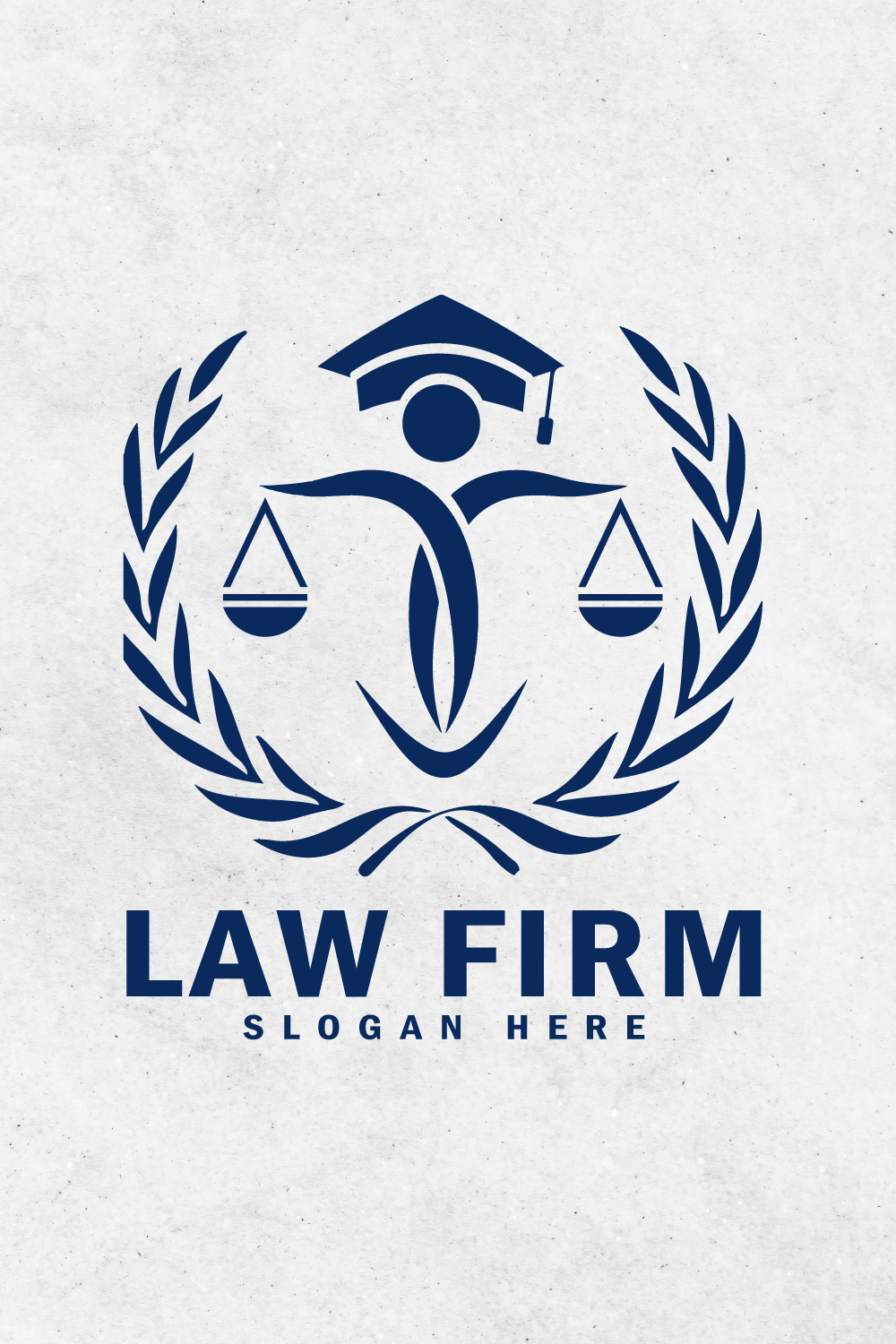 Law Firm Logo pinterest preview image.