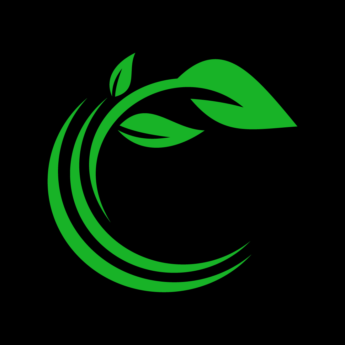 Premium Vector  Green leaf nature plant conceptual symbol vector