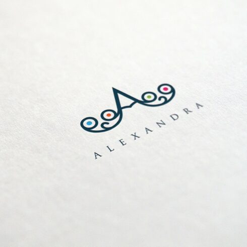 Letter A Peacock Logo cover image.