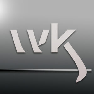 LETTER WK LOGO DESIGN CREATIVE MODERN MINIMALIST DESIGN LOGO WITH ...
