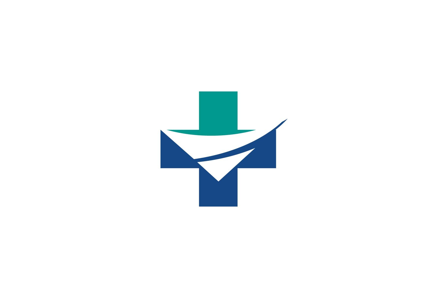 Letter V Medical Logo cover image.