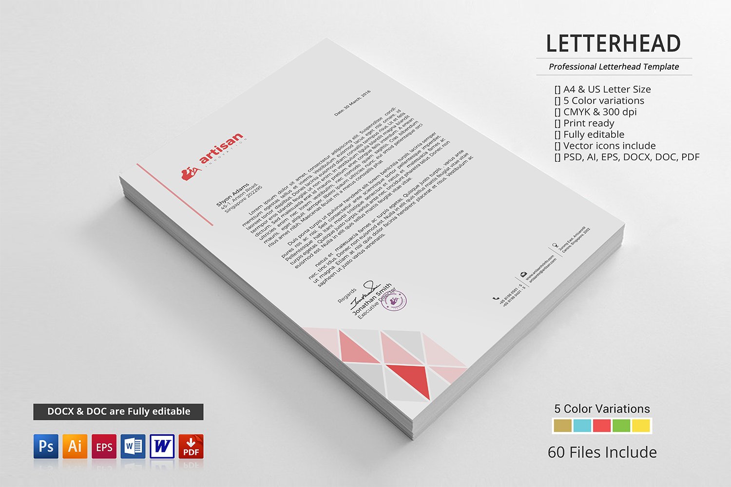 Letterhead cover image.