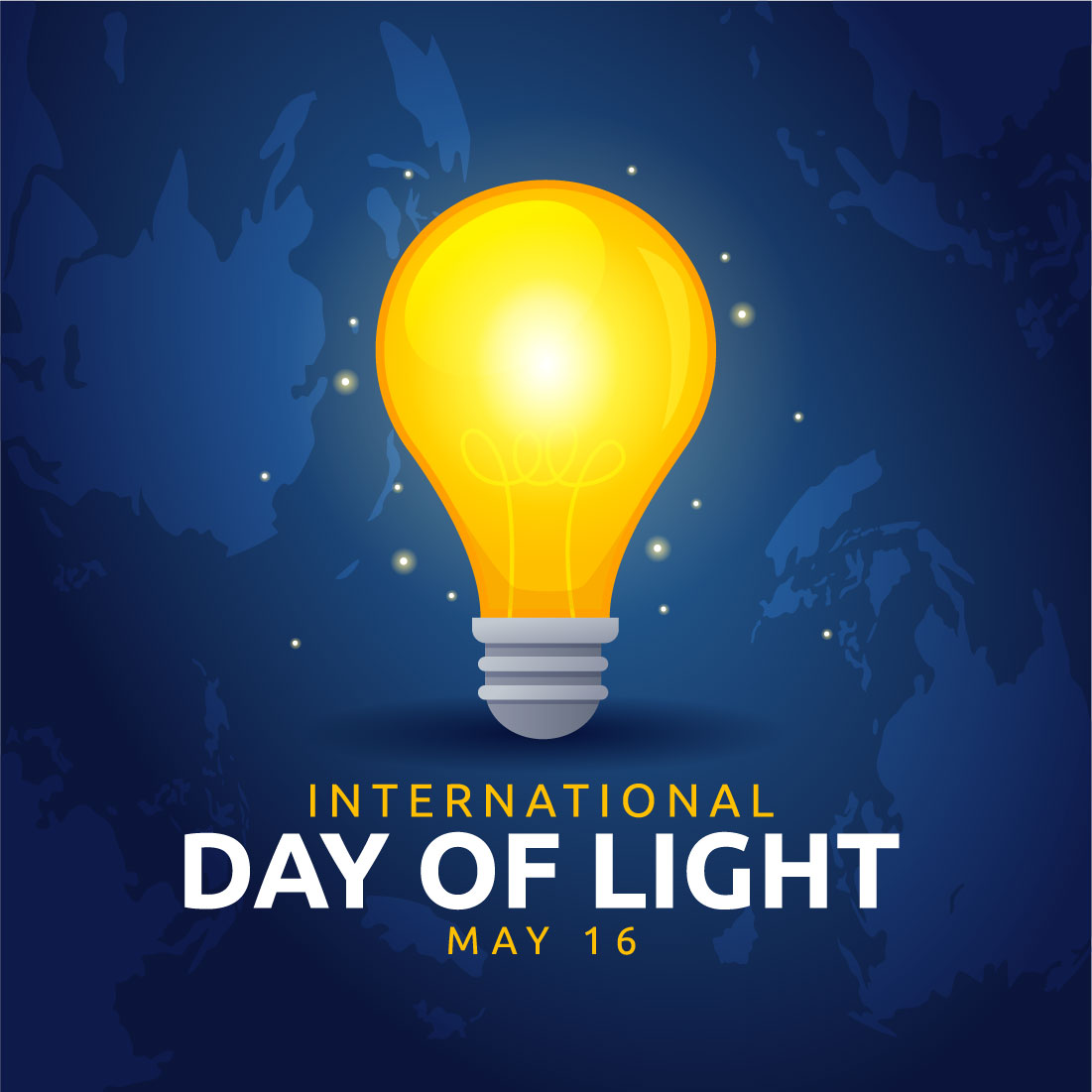 15 International Day of Light Illustration cover image.