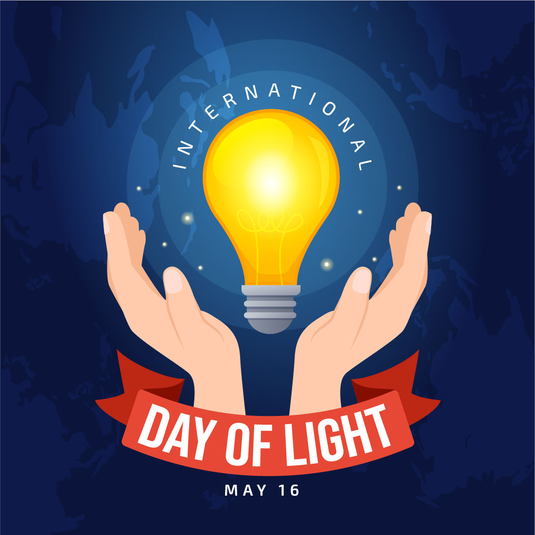 15 International Day of Light Illustration preview image.
