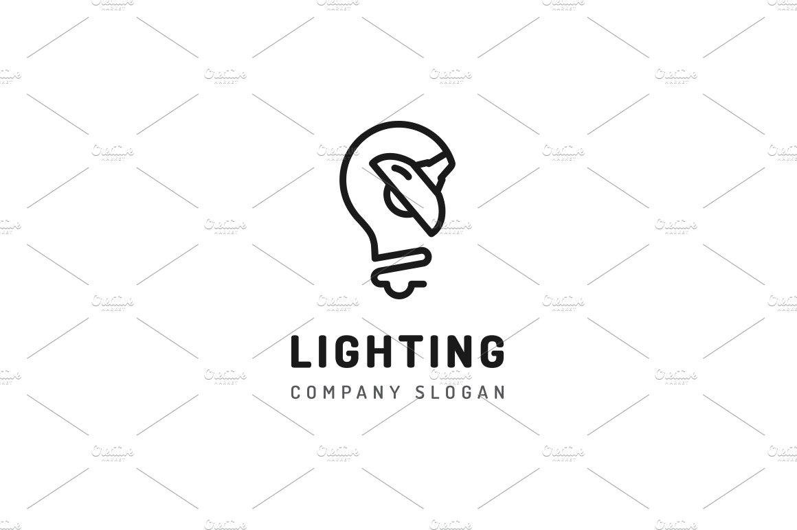 Lighting Logo & Branding Templates preview image.