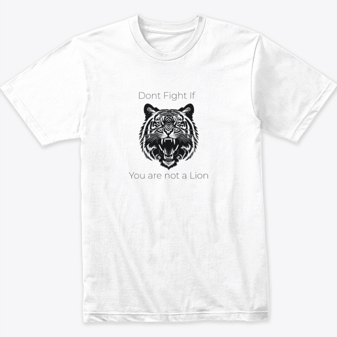 Lion Vector t shirt design cover image.