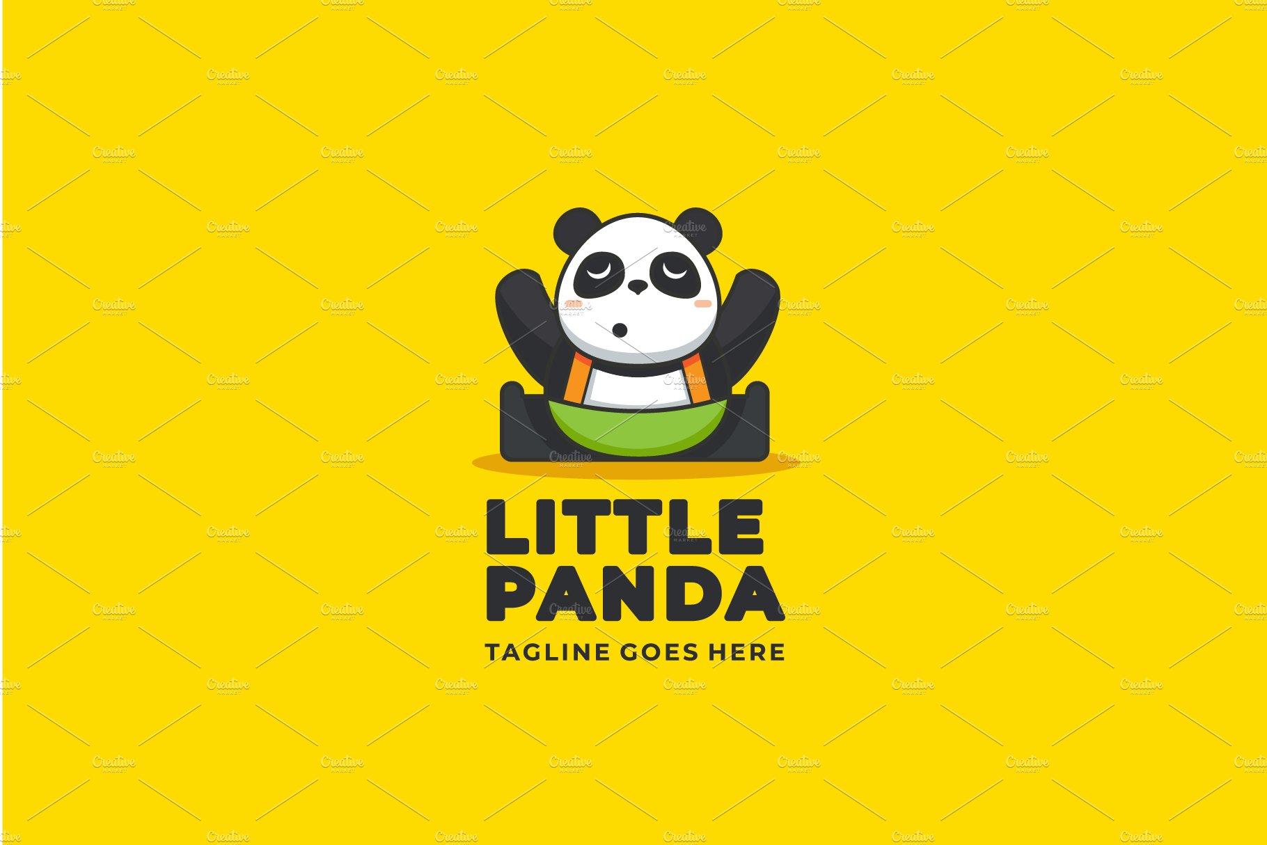 Little Panda Logo Design cover image.