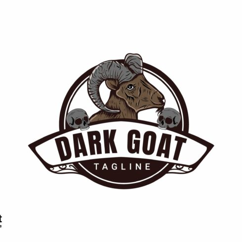Goat Emblem Vintage Design cover image.