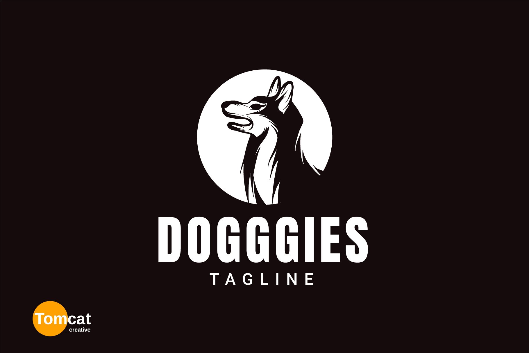 Dog Emblem Logo Design cover image.