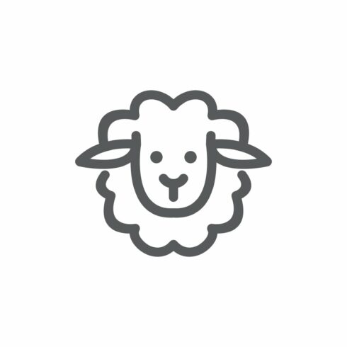 sheep line logo cover image.