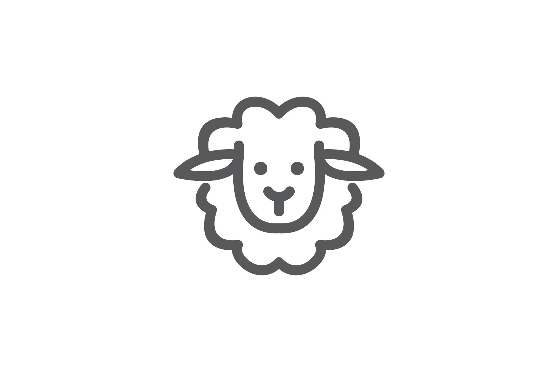 sheep line logo cover image.