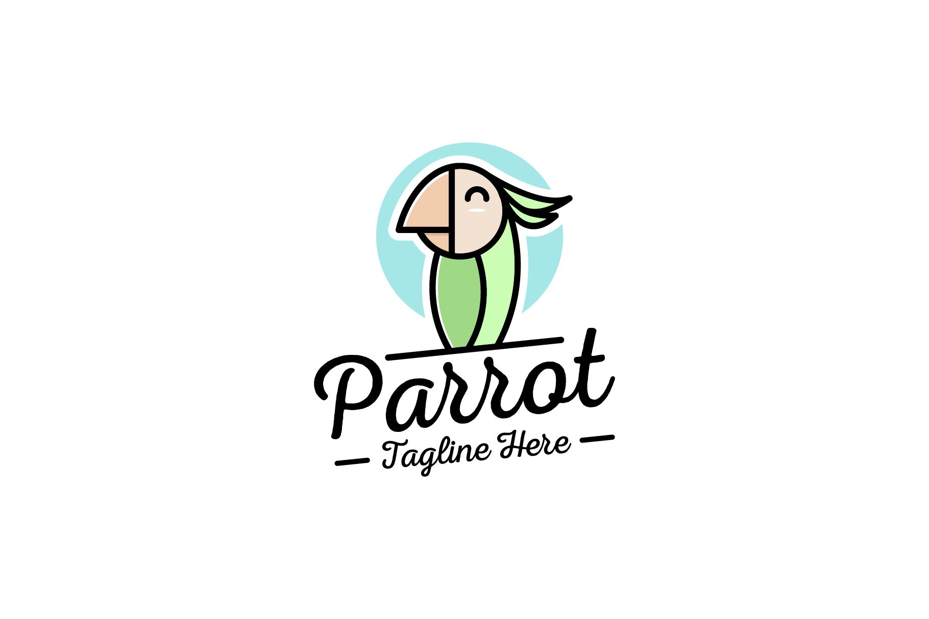 colorful parrot logo cover image.