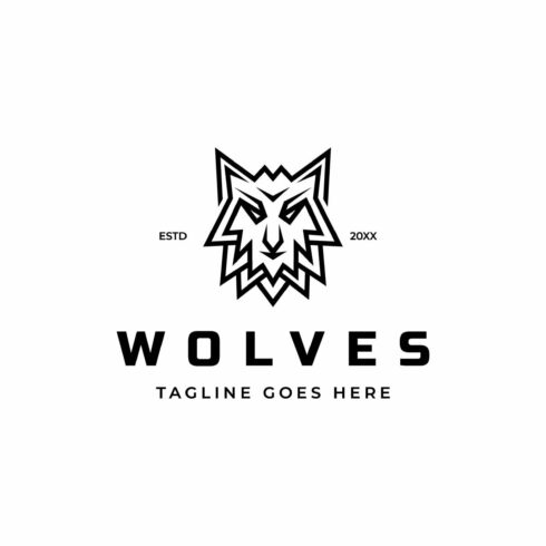 wolf icon logo cover image.