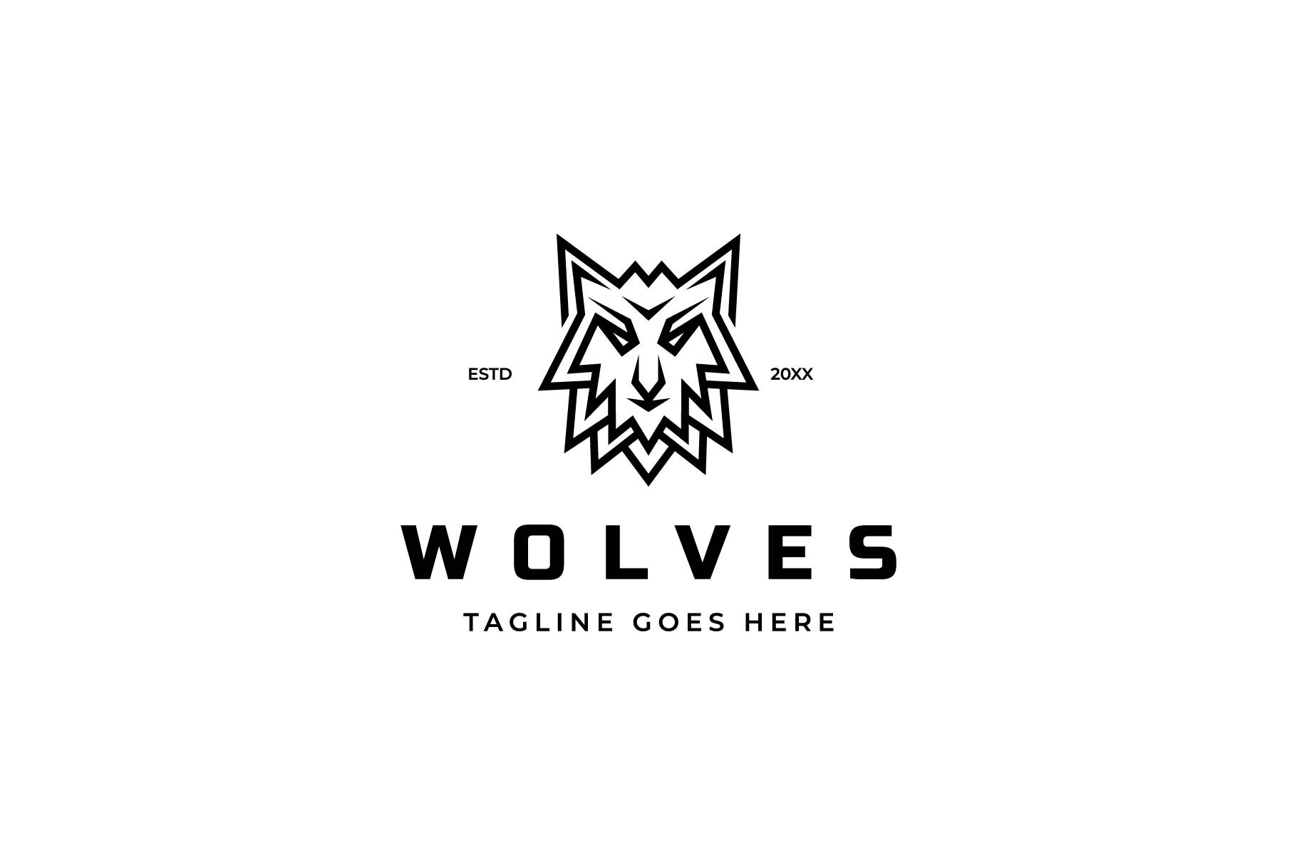 wolf icon logo cover image.