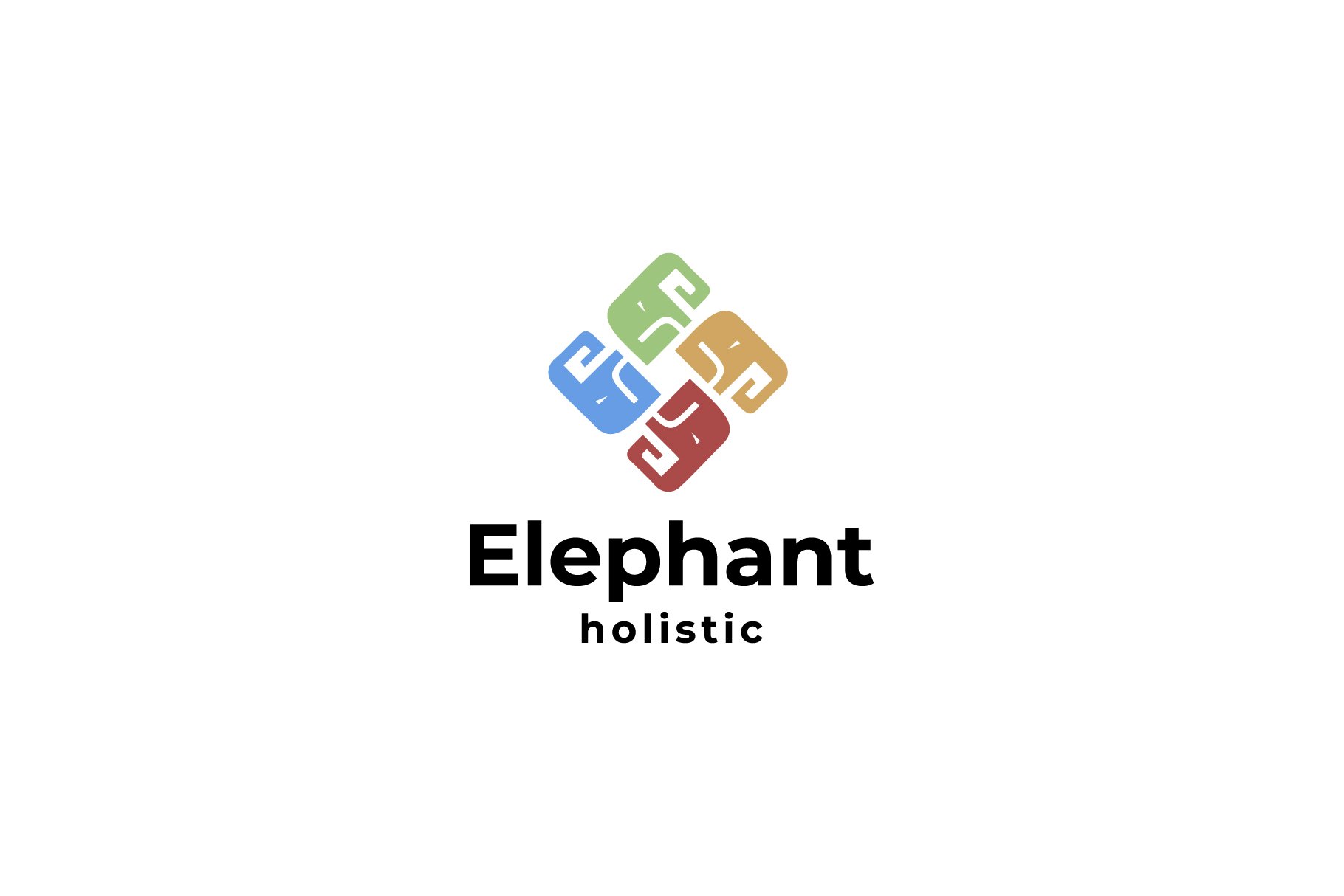 geometric elephant logo cover image.