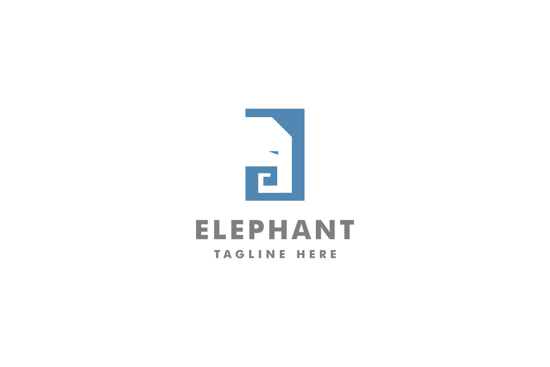 elephant in square logo cover image.