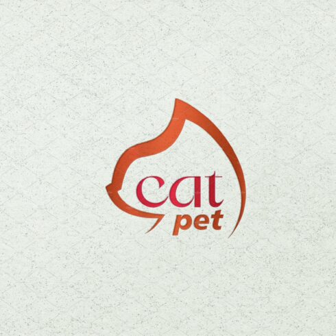 Cat pet Logo cover image.