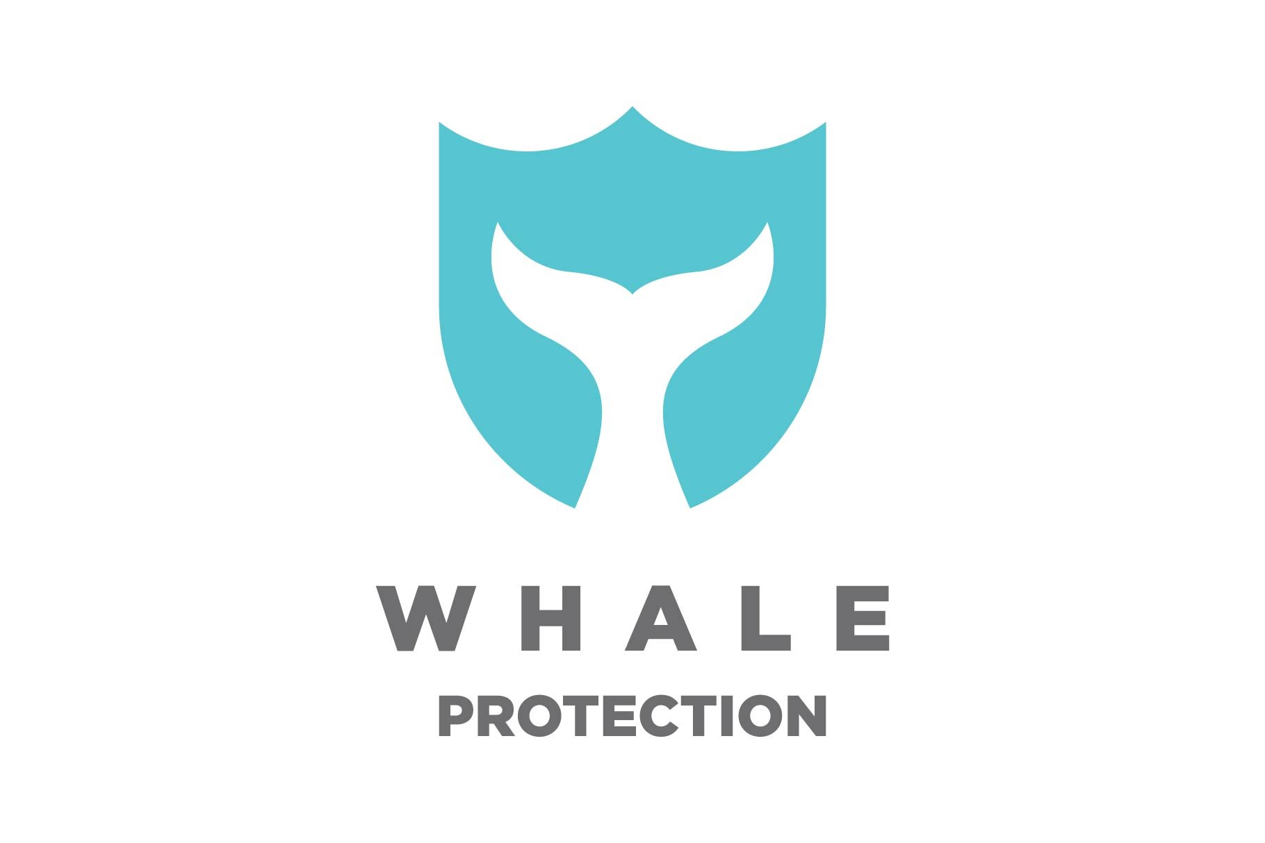 whale protection logo cover image.